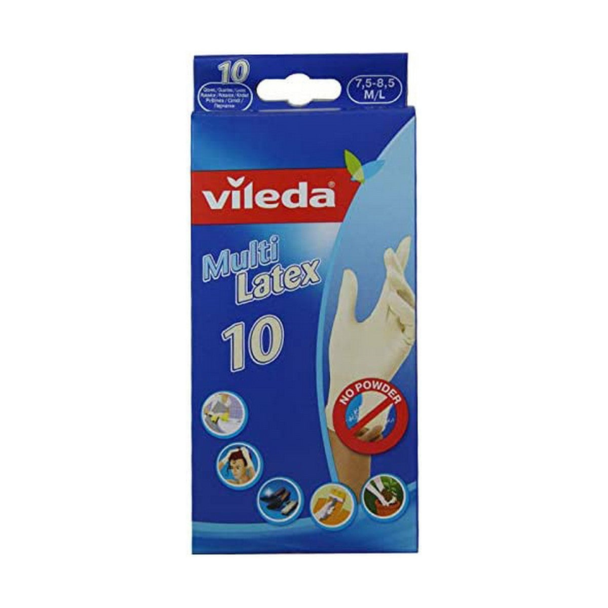 Gloves Vileda M/L 10 pairs-3