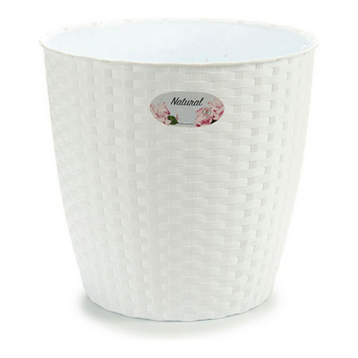 Plant pot Stefanplast 73480 White Plastic-0