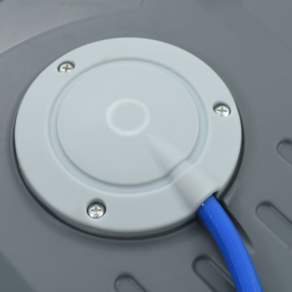 vidaXL Retractable Air Hose Reel Wall Mount Air Compressor Hose Reel 1/4"-4