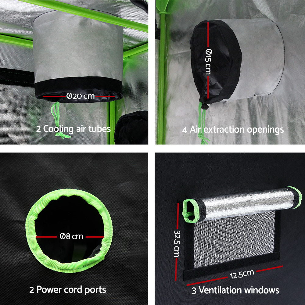 Green Fingers 80cm Hydroponic Grow Tent-2